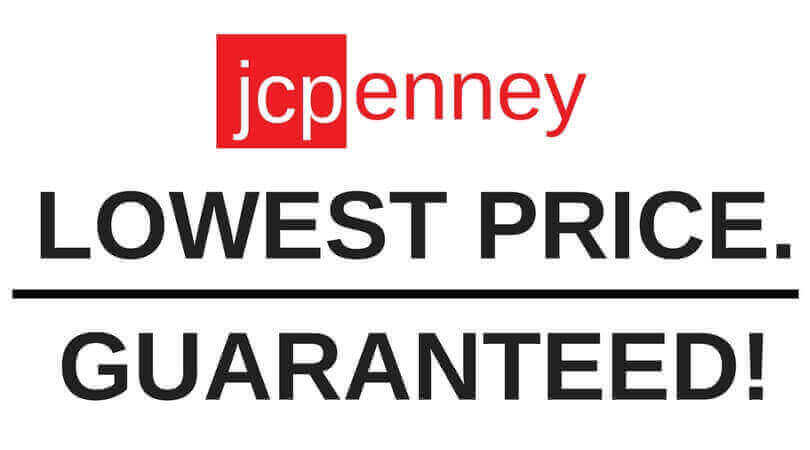 JCpenney lowest price guaranteed